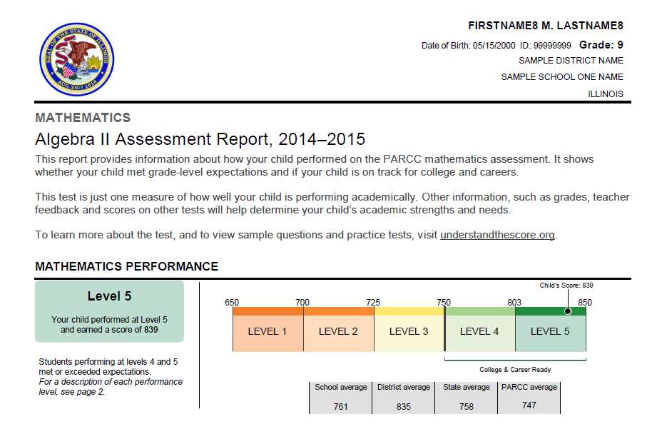 Assessment Update﻿ PARCC & MCAS The JGMS Administration Blog